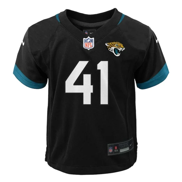Josh hines allen jacksonville jaguars nike preschool alternate player game jersey Black 56