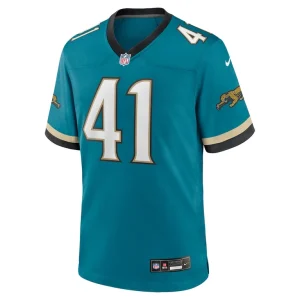 Josh hines allen jacksonville jaguars nike prowler throwback player game jersey Teal M