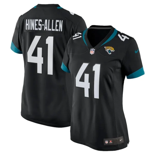 Josh hines allen jacksonville jaguars nike womens alternate player game jersey Black