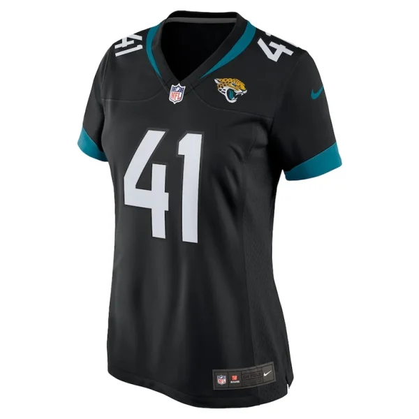 Josh hines allen jacksonville jaguars nike womens alternate player game jersey Black M