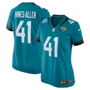 Josh hines allen jacksonville jaguars nike womens player game jersey Teal