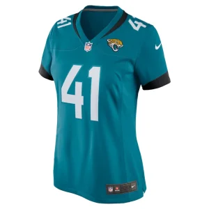 Josh hines allen jacksonville jaguars nike womens player game jersey Teal M