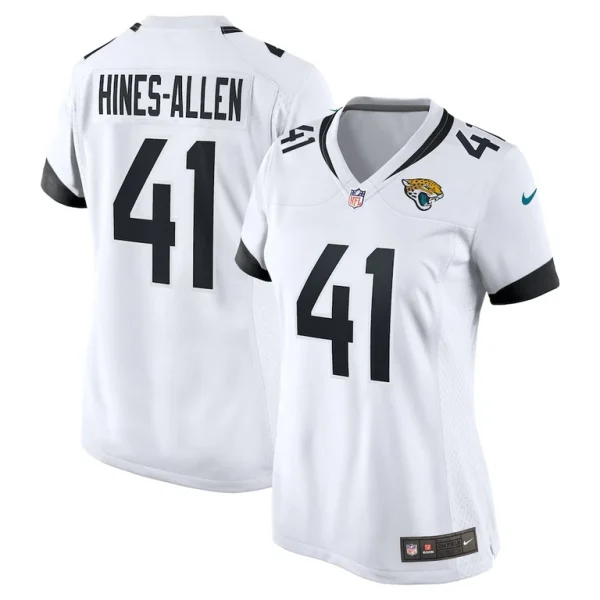 Josh hines allen jacksonville jaguars nike womens player game jersey White