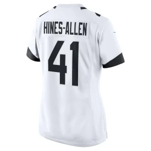 Josh hines allen jacksonville jaguars nike womens player game jersey White L