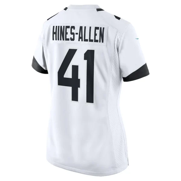 Josh hines allen jacksonville jaguars nike womens player game jersey White L