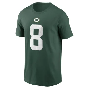 Josh jacobs green bay packers nike player name number t shirt Green M