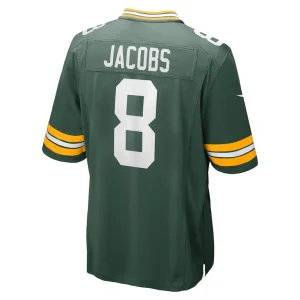 Josh jacobs green bay packers nike team game jersey Green L