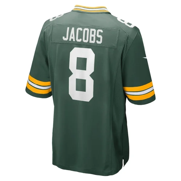 Josh jacobs green bay packers nike team game jersey Green L