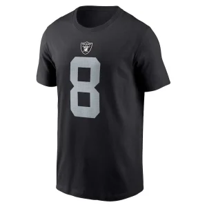 Josh jacobs las vegas raiders nike player name number t shirt Black M