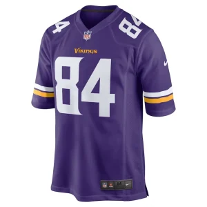 Josh oliver minnesota vikings nike game player jersey Purple M