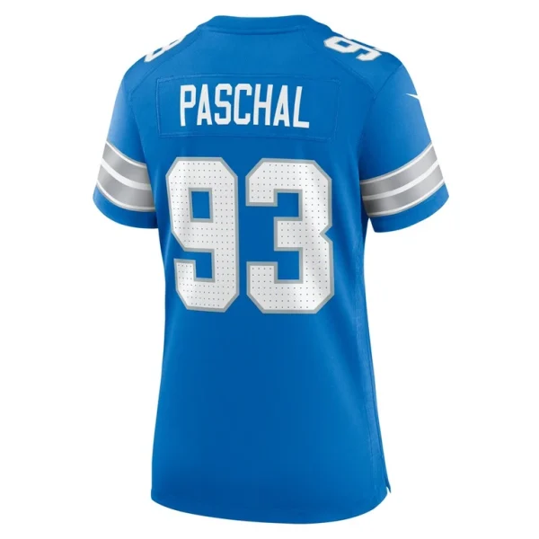 Josh paschal detroit lions nike womens team game jersey Blue L