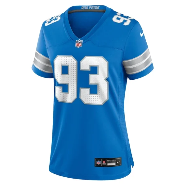 Josh paschal detroit lions nike womens team game jersey Blue M