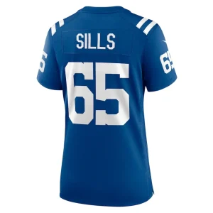 Josh sills indianapolis colts nike womens team game jersey Royal L