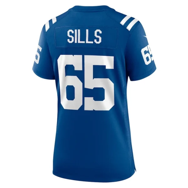 Josh sills indianapolis colts nike womens team game jersey Royal L
