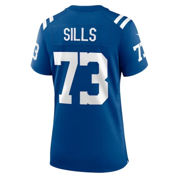 Josh sills indianapolis colts nike womens team game jersey Royal L