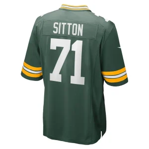 Josh sitton green bay packers nike retired game jersey Green L