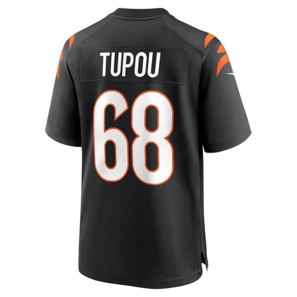 Josh tupou cincinnati bengals nike game player jersey Black L