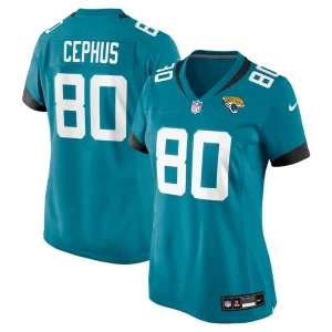Joshua cephus jacksonville jaguars nike womens game jersey Teal