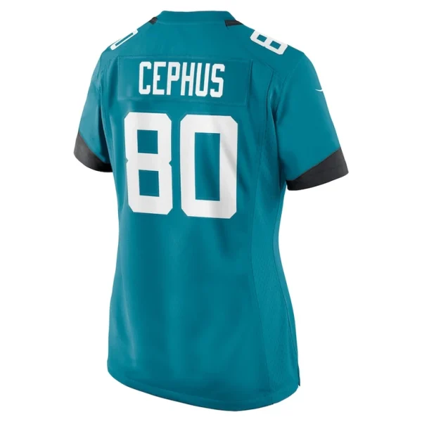 Joshua cephus jacksonville jaguars nike womens game jersey Teal L