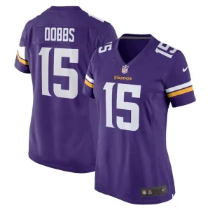 Joshua dobbs minnesota vikings nike womens game jersey Purple