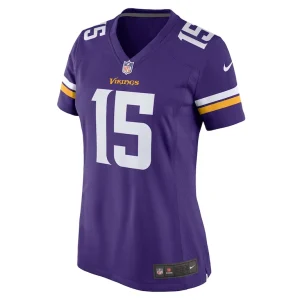 Joshua dobbs minnesota vikings nike womens game jersey Purple M