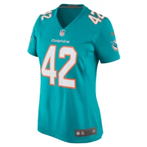 Joshua kalu miami dolphins nike womens team game jersey Aqua M