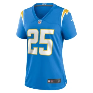 Joshua kelley los angeles chargers nike womens player game jersey Powder blue M