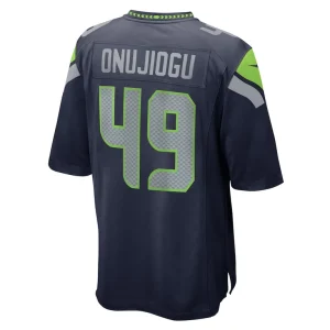 Joshua onujiogu seattle seahawks nike game jersey College navy L