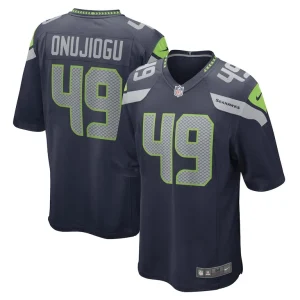 Joshua onujiogu seattle seahawks nike game player jersey College navy