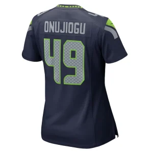 Joshua onujiogu seattle seahawks nike womens team game jersey College navy L