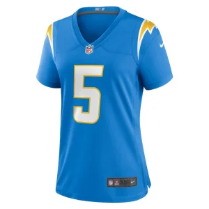 Joshua palmer los angeles chargers nike womens game player jersey Powder blue M