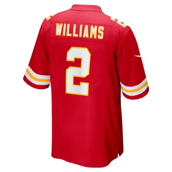 Joshua williams kansas city chiefs nike game jersey Red L