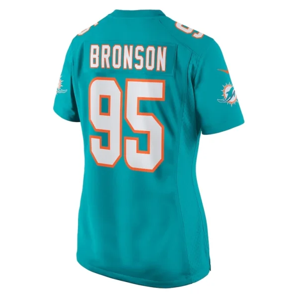 Josiah bronson miami dolphins nike womens home game player jersey Aqua L