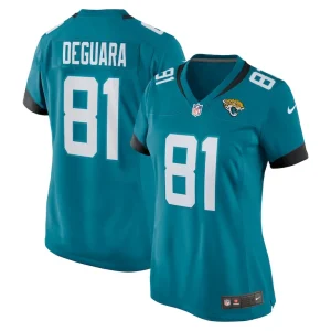 Josiah deguara jacksonville jaguars nike womens team game jersey Teal