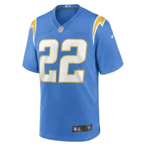 Jt woods los angeles chargers nike game player jersey Powder blue M