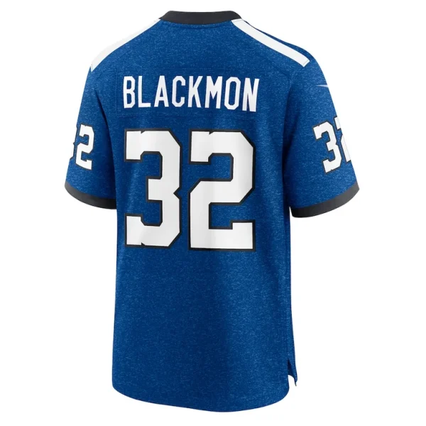 Julian blackmon indianapolis colts nike indiana nights alternate game jersey Royal L