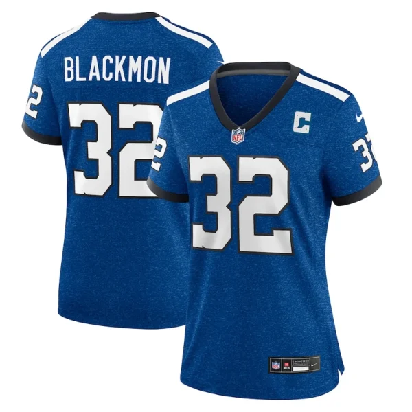 Julian blackmon indianapolis colts nike womens indiana nights alternate game jersey Royal