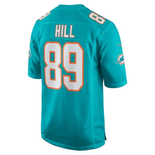 Julian hill miami dolphins nike game jersey Aqua L
