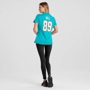 Julian hill miami dolphins nike womens game jersey Aqua 2XL