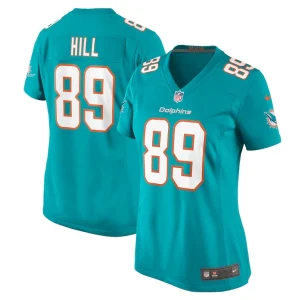 Julian hill miami dolphins nike womens game jersey Aqua