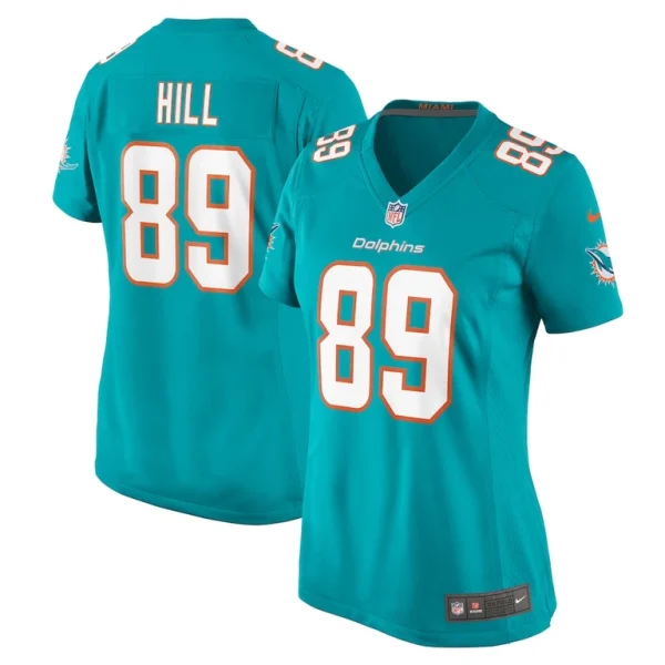 Julian hill miami dolphins nike womens game jersey Aqua