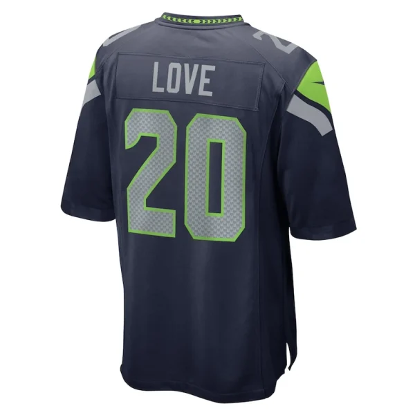 Julian love seattle seahawks nike game jersey College navy L