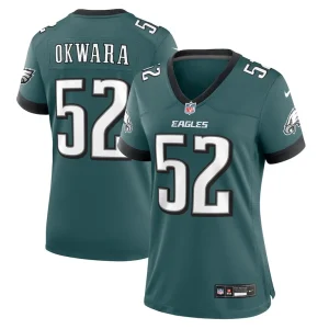 Julian okwara philadelphia eagles nike womens game jersey Midnight green