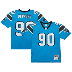 Julius peppers carolina panthers mitchell ness legacy replica jersey – blue Multi