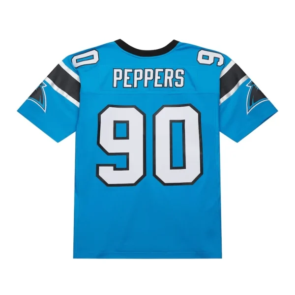 Julius peppers carolina panthers mitchell ness legacy replica jersey – blue Multi L