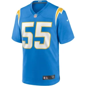 Junior seau los angeles chargers nike game retired player jersey Powder blue M