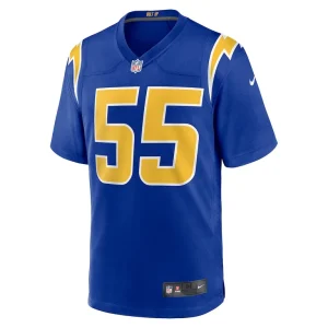 Junior seau los angeles chargers nike retired player alternate game jersey Royal M