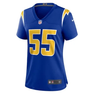 Junior seau los angeles chargers nike womens retired game jersey Royal M