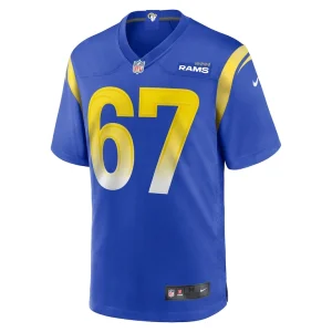 Justin dedich los angeles rams nike game jersey Royal M