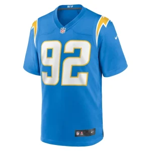 Justin eboigbe los angeles chargers nike team game jersey Powder blue M